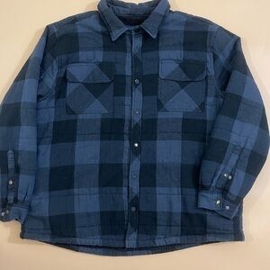 George Inner Fleece Flannel Jacket